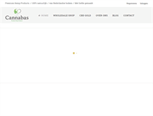 Tablet Screenshot of cannabas.com